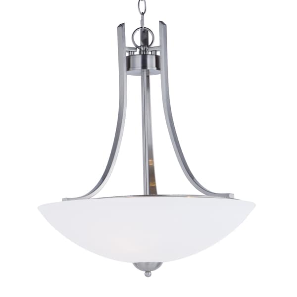 Maxim Lighting Taylor 3-Light 19.5" Wide Satin Nickel Pendant Light 21654SWSN - main